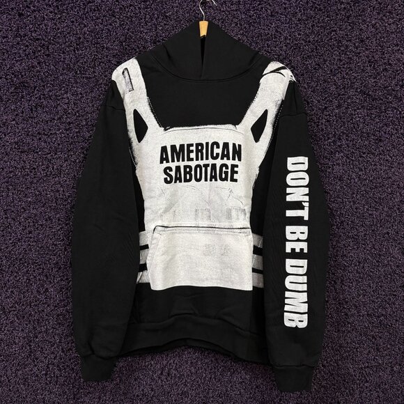 Asap Rocky x AWGE American Sabotage Rolling Loud hoodie size large - Picture 1 of 4
